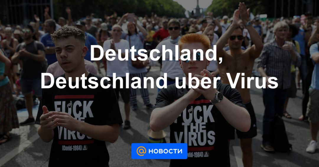 Deutschland, Deutschland uber Virus