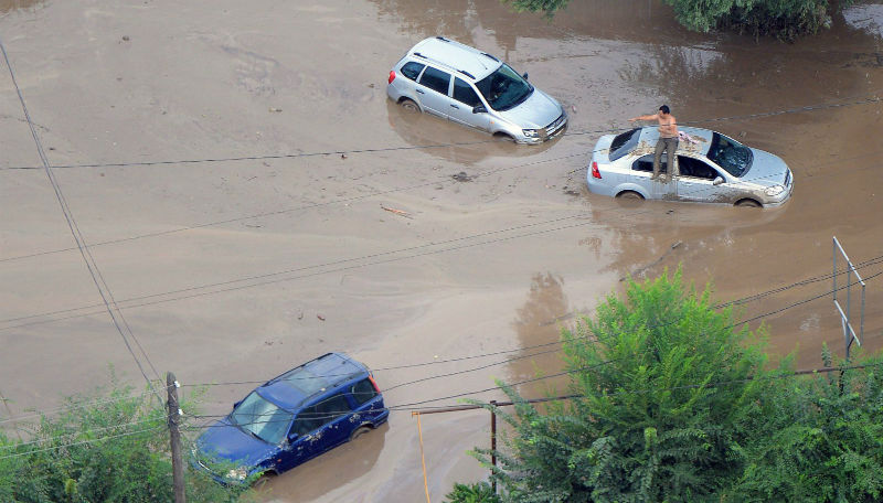 Новости: В Казахстане затопило целый поселок