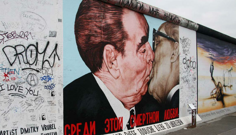 Места для поцелуев в Берлине