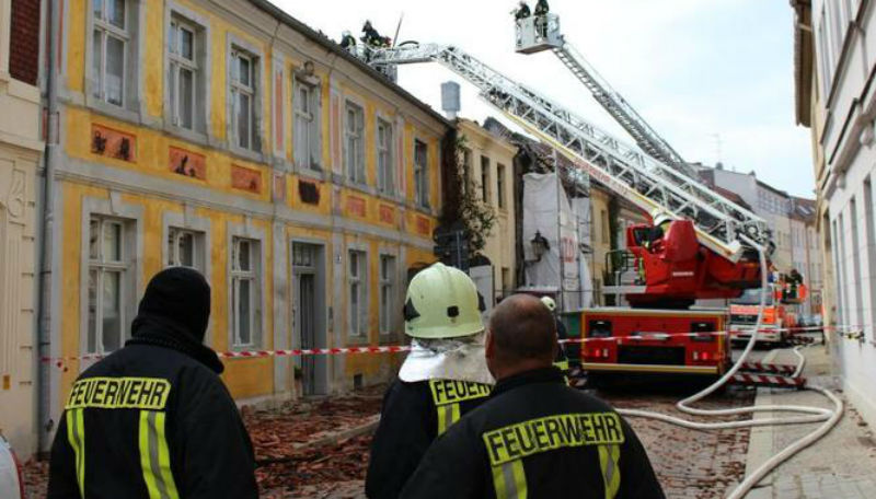 Новости: В старинном городе горел исторический центр