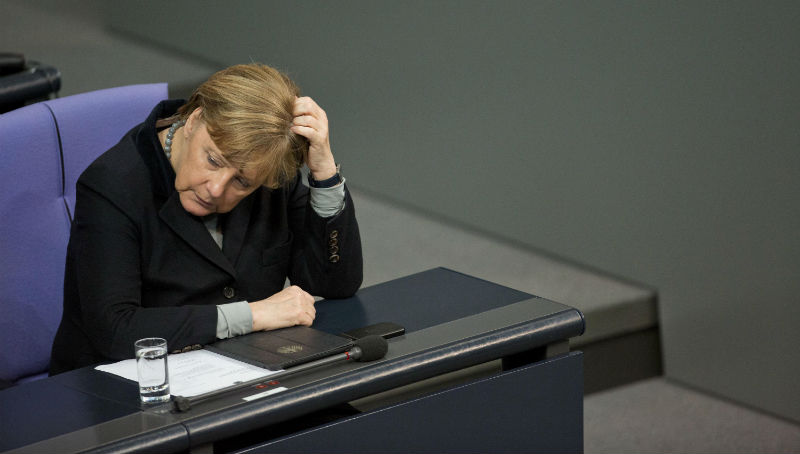 Новости: Меркель подложили свиную голову