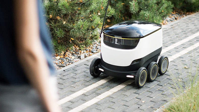 Новости: На улицах Германии скоро появятся робокурьеры