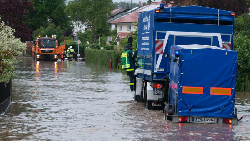 Новости: Новое наводнение: спасатели работают день и ночь
