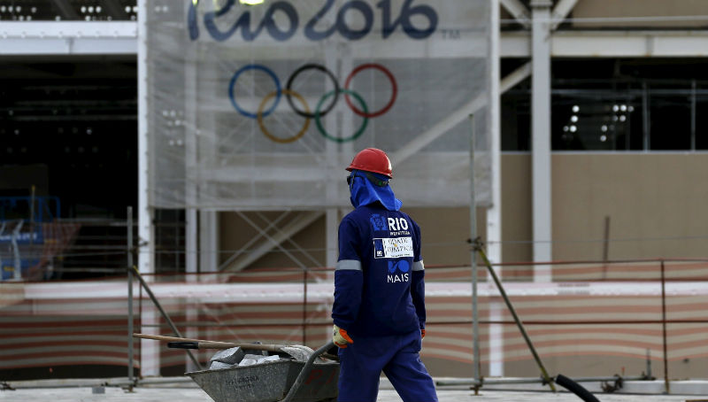 Новости: Пожар в олимпийской деревне в Рио