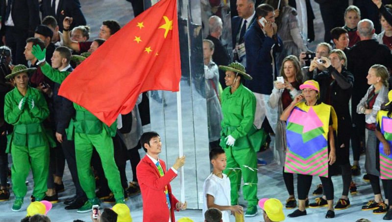 Новости: В Рио ошиблись с китайским флагом