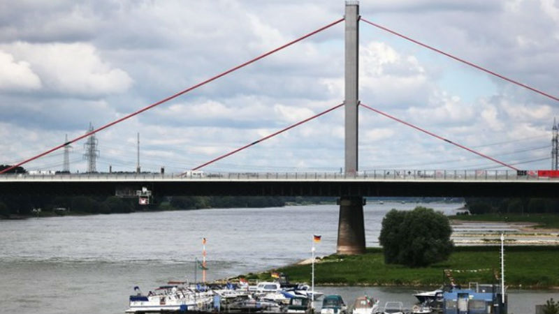 Новости: Проезд через мост в Леверкузене закрывается