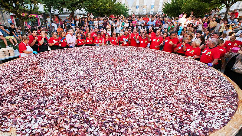 Новости: Самая большая в мире тарелка кальмаров