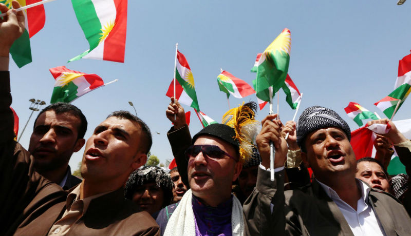 Новости: Курды устроили митинги на вокзале и в здании телеканала