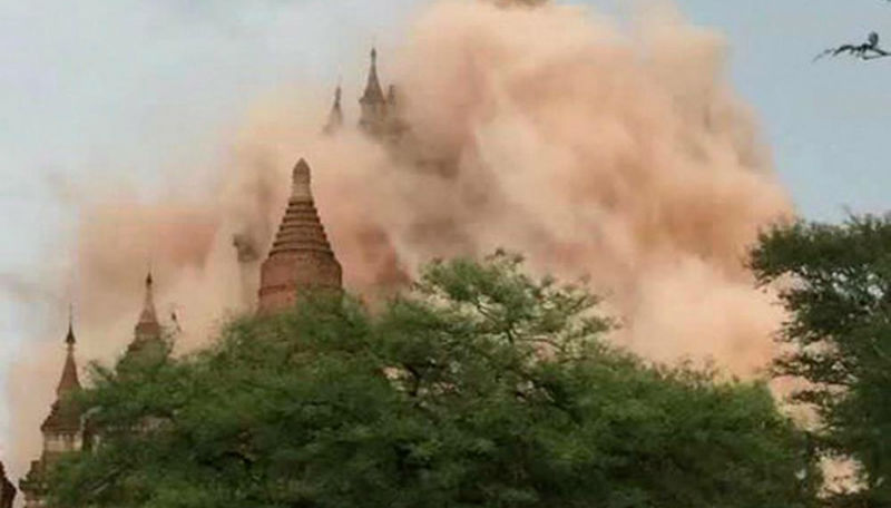 Новости: Землетрясение в Мьянме не пощадило всемирно известные храмы