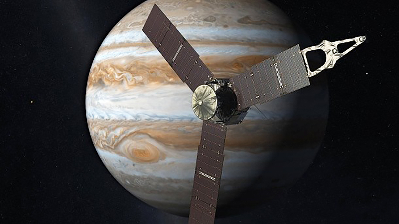 Новости: Зонд «Юнона» максимально приблизился к Юпитеру