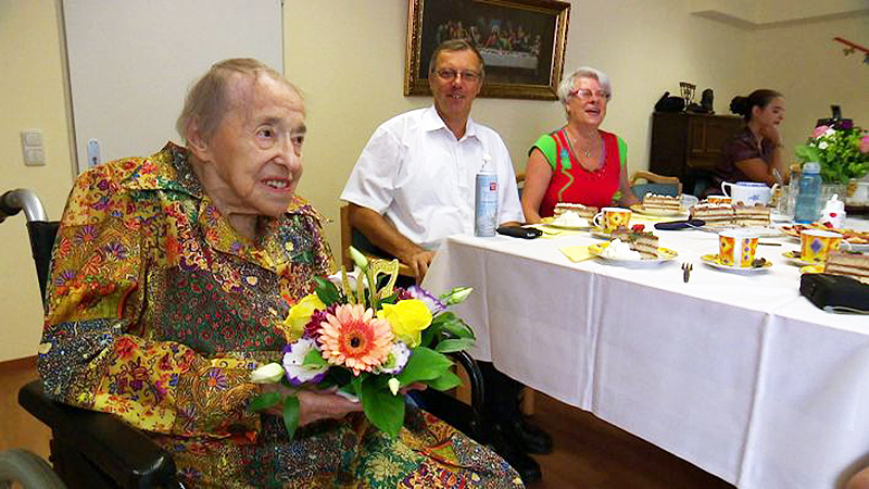 Новости: Старейшей жительнице Потсдама исполнилось 107 лет