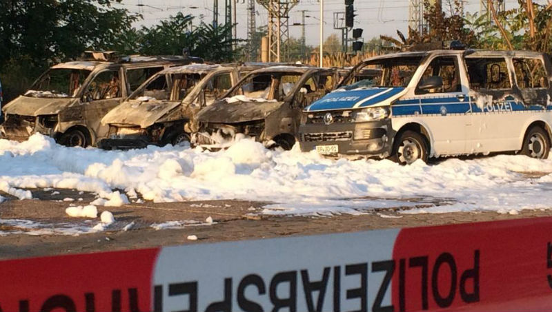 Новости: В Магдебурге подожгли 18 автомобилей