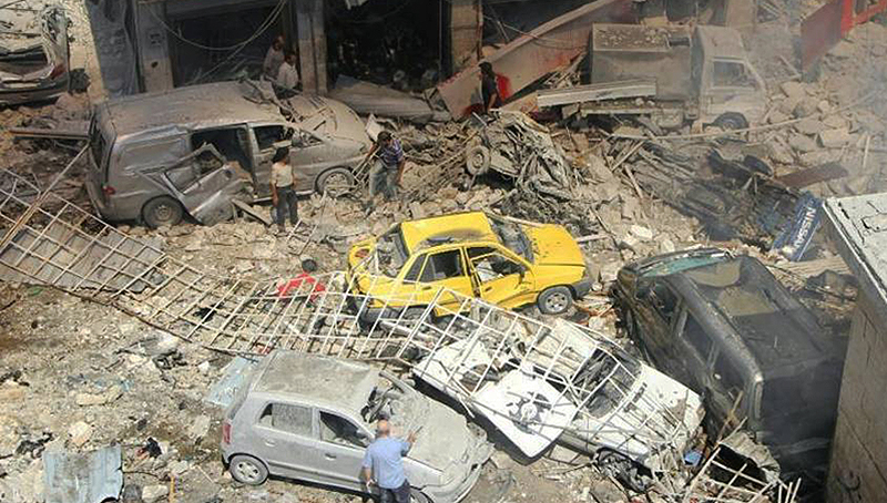 Новости: В результате авианалетов в Сирии погибло более 50 человек