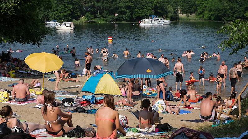 Новости: В Берлине и Южном Бранденбурге по-прежнему будет горячо