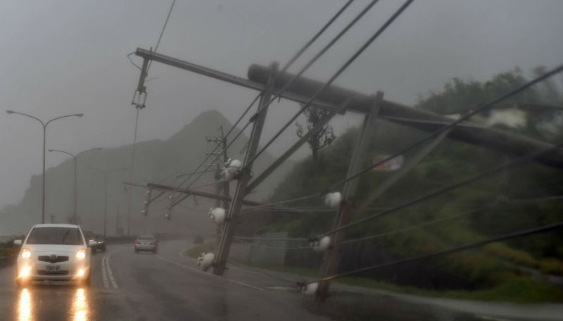 Новости: Разрушительный тайфун Меги надвигается на Тайвань (видео)