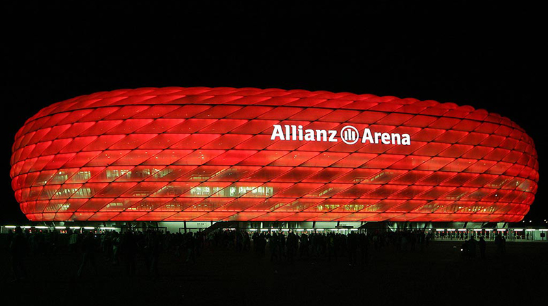 Новости: «Альянц-Арена» — самый посещаемый стадион в Германии