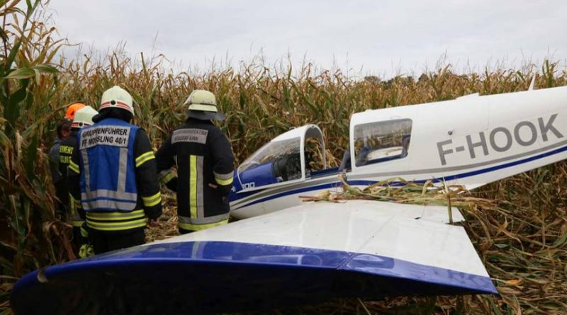 Происшествия: Пилот посадил самолет в кукурузном поле (фото)