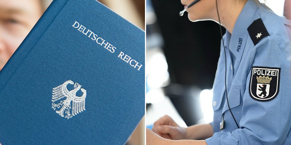 Происшествия: Сотрудник берлинской полиции отстранен от должности за связи с «рейхсбюргерами»