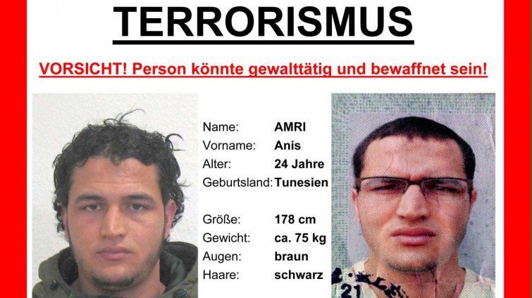 Происшествия: Теракт в Берлине: полиция ищет 24-летнего тунисца