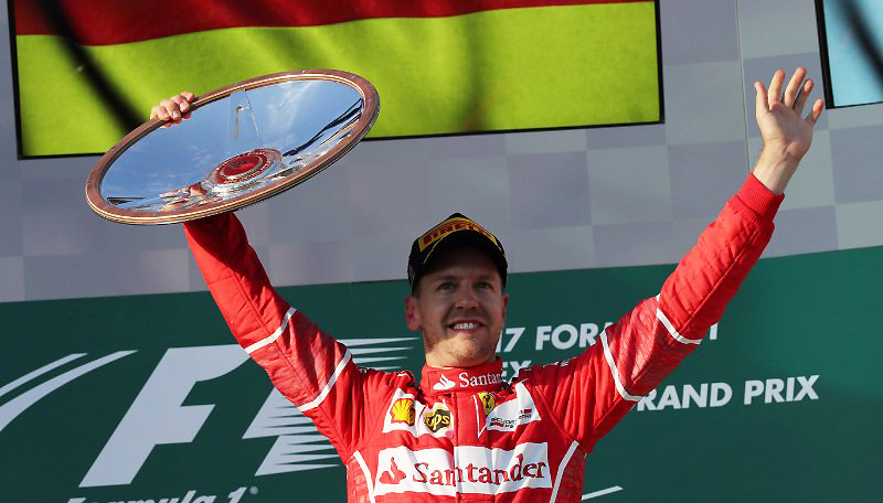 Спорт: Феттель выиграл «Гран-при Австралии»