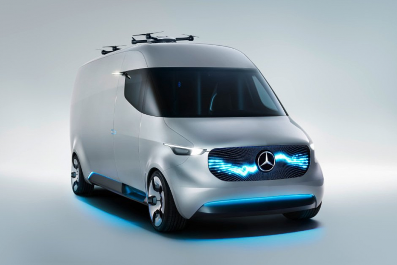 Технологии: Mercedes построит для Hermes 1 500 электромобилей