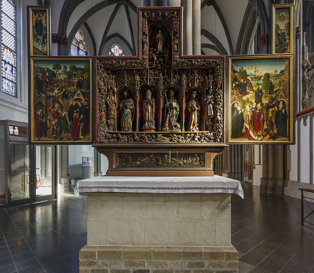Досуг: Готическая архитектура в Германии: Ксантенский собор рис 2