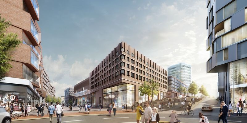 Недвижимость: Новый крупнейший торговый центр в Гамбурге: за и против