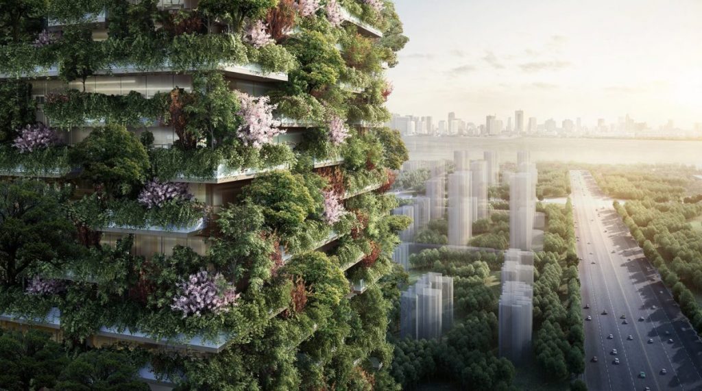 Технологии: В Китае строят настоящий город-сад
