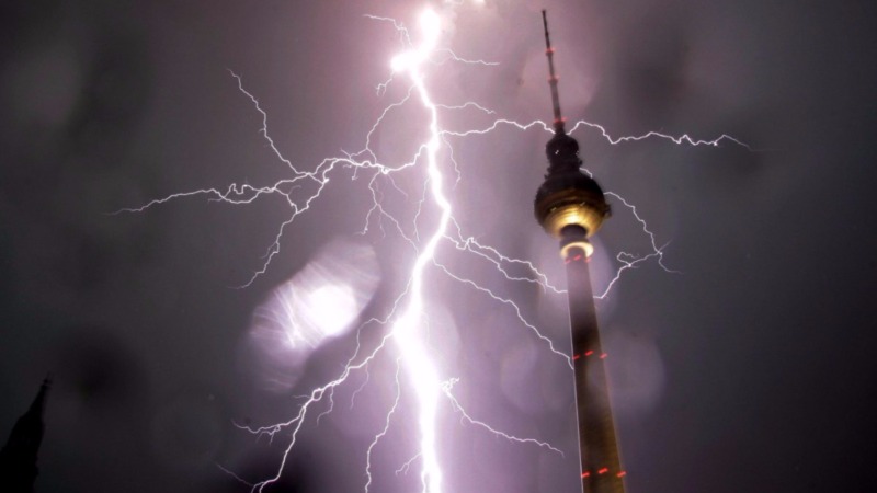 Погода: В Германии ожидаются сильные ливни и ураганы