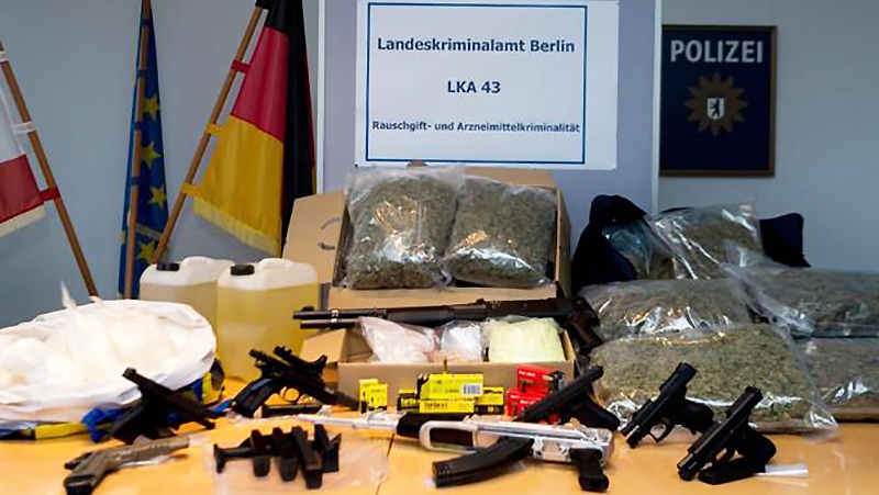 Происшествия: В Берлине изъята рекордная партия наркотиков