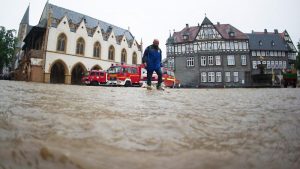 Погода: Германия под водой: ливни и наводнения рис 2