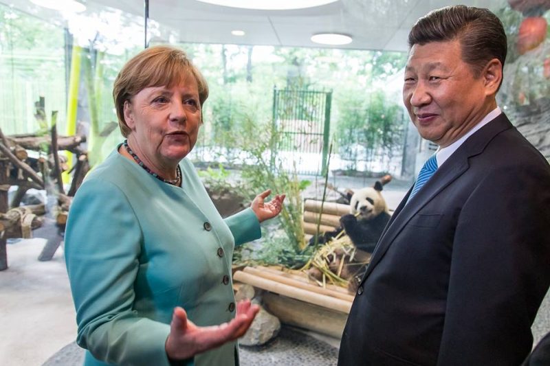 Политика: Дипломатия панд: Меркель и Си Цзиньпин посетили Берлинский зоопарк