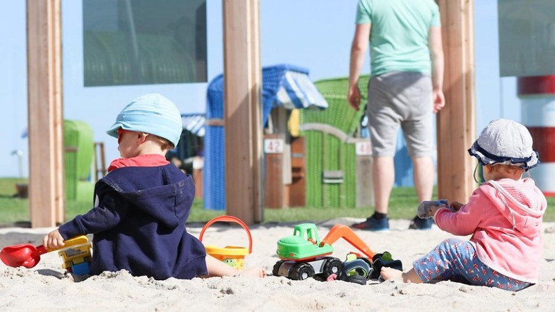 Досуг: Детский пляж на Северном море. Без аллергии и собак