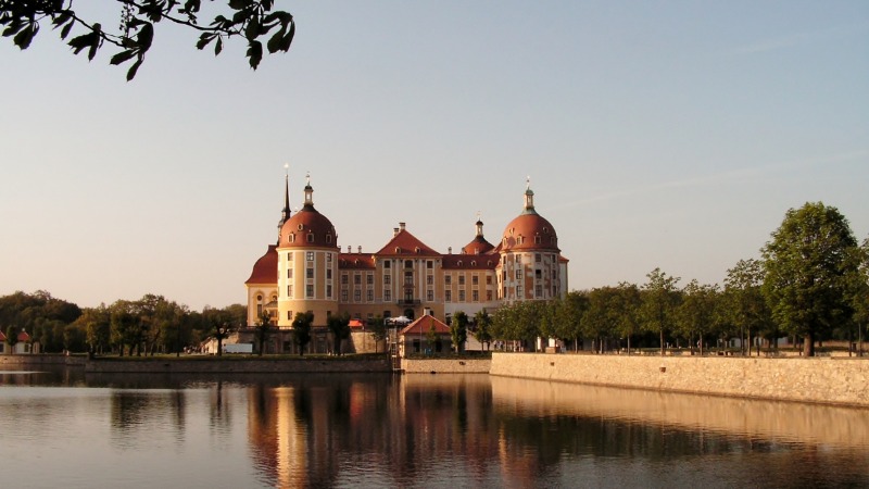 Галерея: Достопримечательности Германии: замок Морицбург