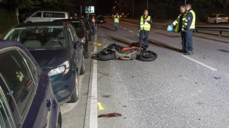 Происшествия: В Гамбурге мотоциклист насмерть сбил пенсионерку