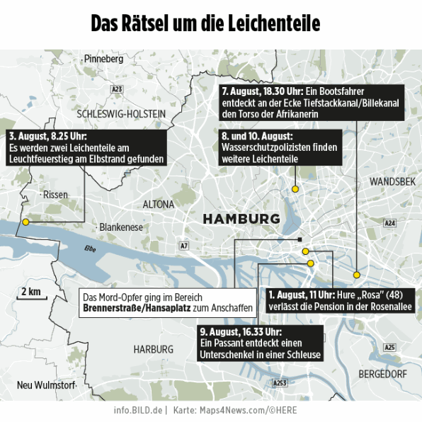 Происшествия: В Гамбурге продолжают находить человеческие останки