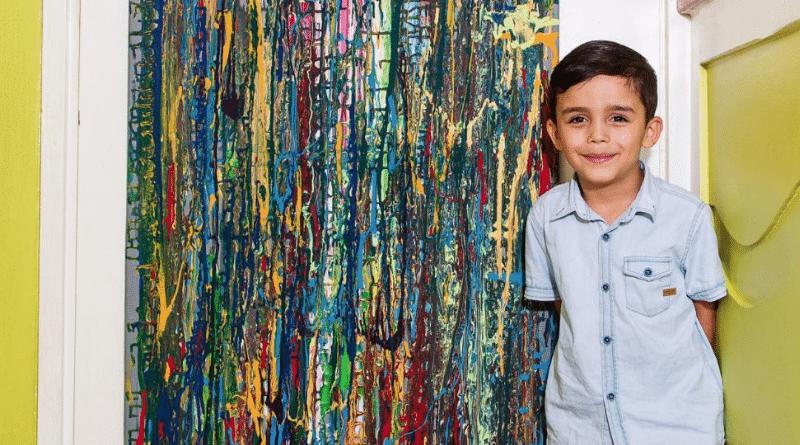 Культура: В Кельне пройдет первая выставка картин 4-летнего мальчика