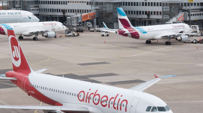 Новости: Air Berlin не в состоянии выплатить компенсации всем клиентам