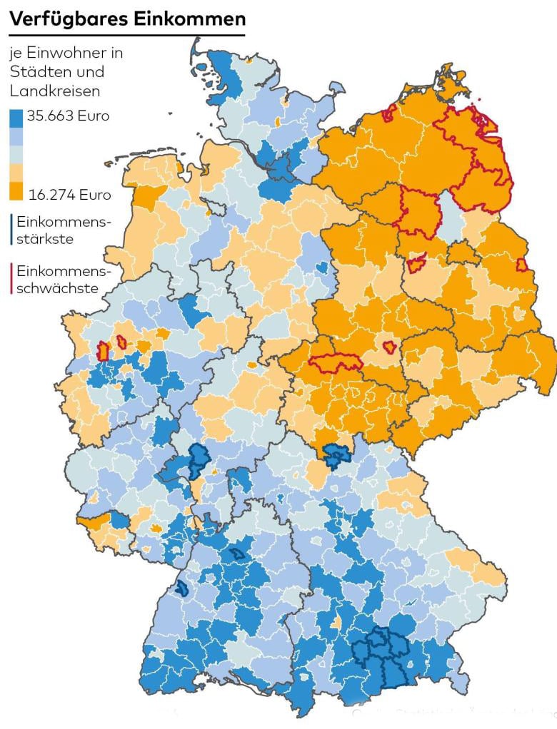 Деньги: Какой город самый бедный в Германии?