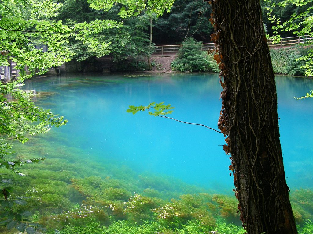 Галерея: Интересные места Германии: голубое озеро Блаутопф