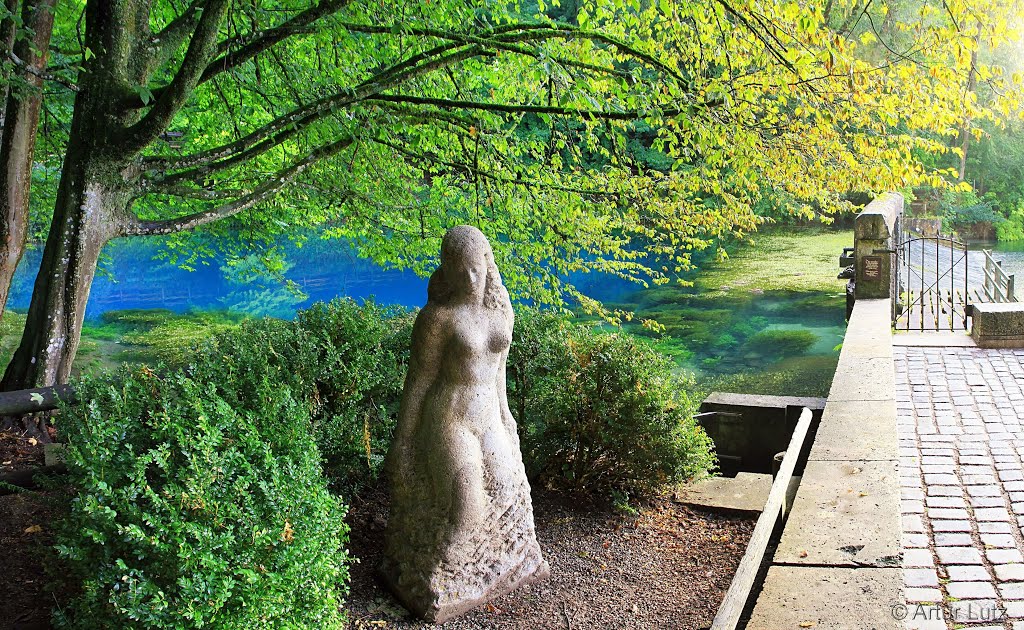 Галерея: Интересные места Германии: голубое озеро Блаутопф рис 4