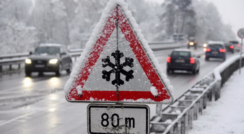 Погода: Снег и мороз надвигаются на юг Германии