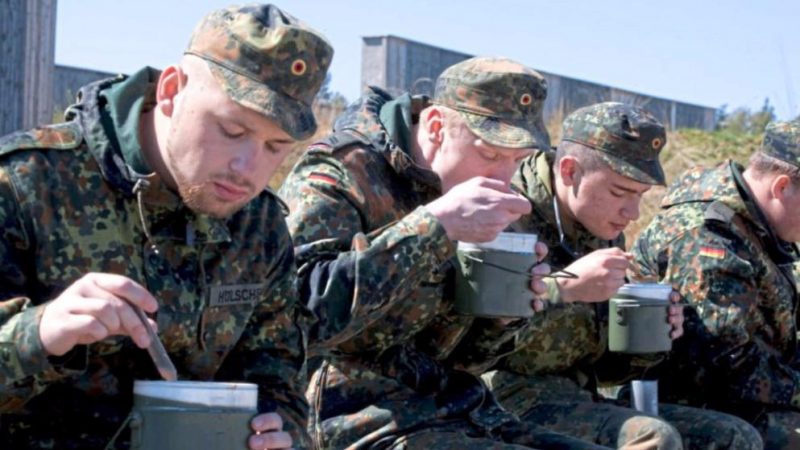 Новости: В бундесвер теперь принимают солдат с лишним весом