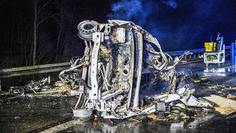 Происшествия: «Смертельная ночь» на дорогах Германии – восемь погибших