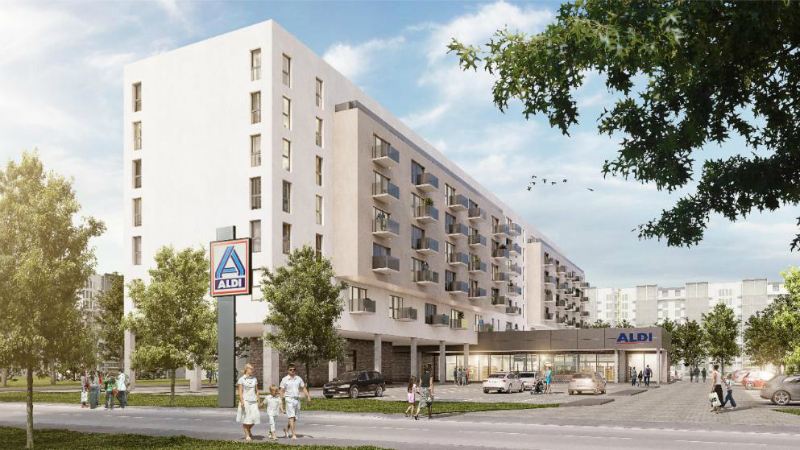 Общество: Aldi будет строить квартиры в Берлине