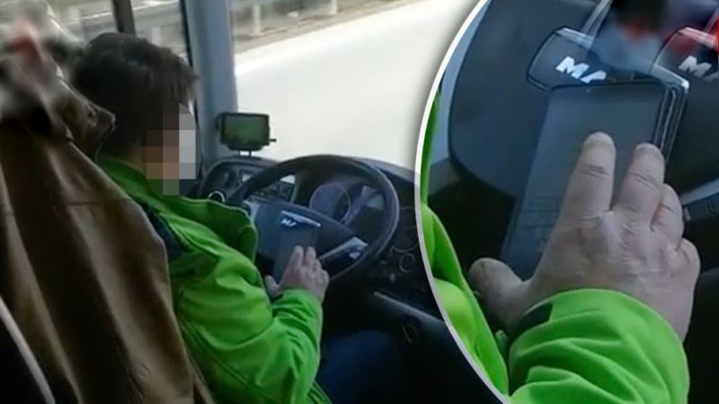 Общество: Водители Flixbus все чаще используют смартфоны за рулем