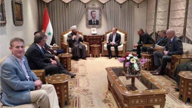 Политика: Делегация от АдГ посетила Сирию и пожала руки террористам