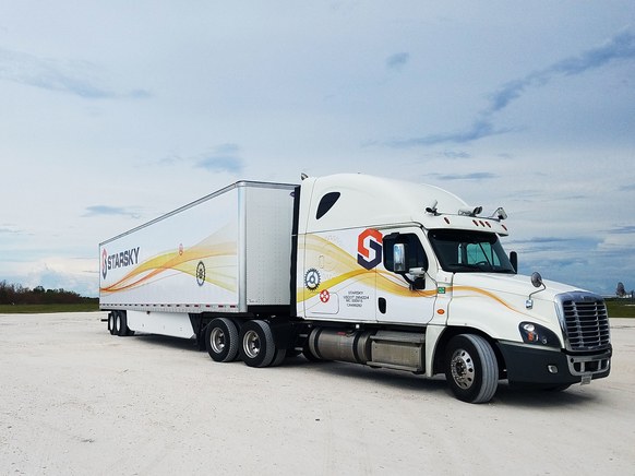 Технологии: Американский стартап запустил по-настоящему беспилотный грузовик