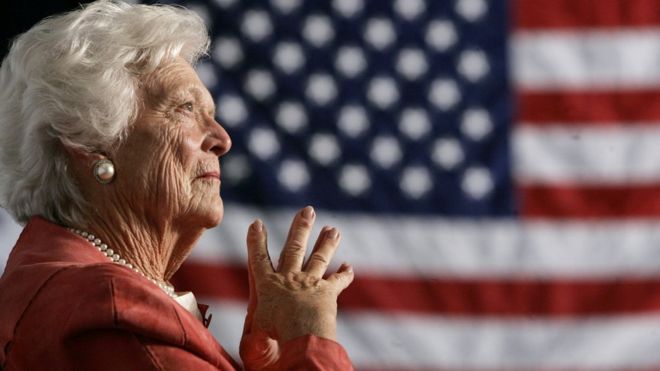 Общество: В США траур: умерла бывшая первая леди США Барбара Буш
