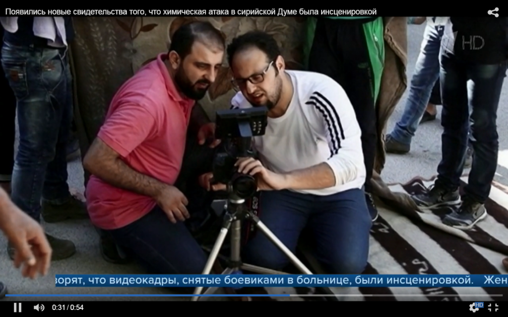 Отовсюду обо всем: Российское ТВ выдало художественный фильм за инсценировку химатаки в Сирии
